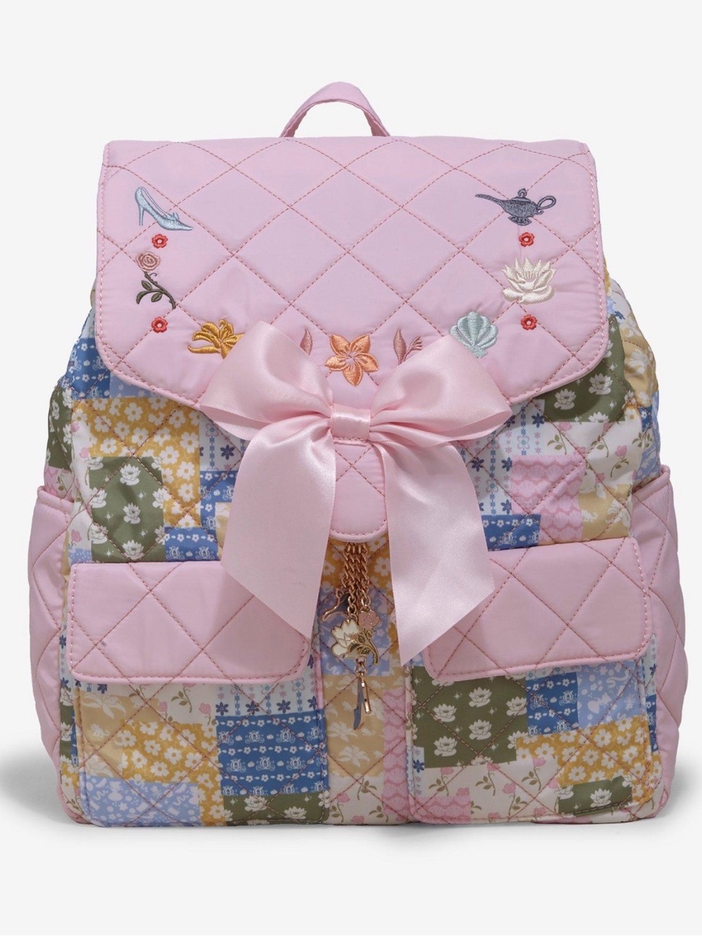 New Disney Princess Icons Quilted Backpack